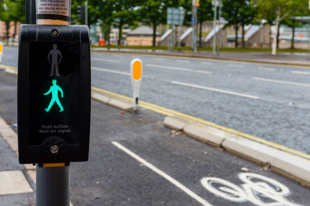 pedestrian crossing lights in Belfast