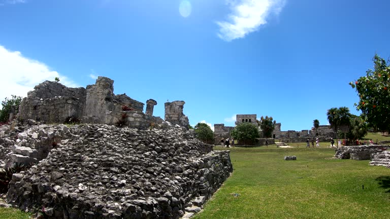 Mayan ruins of Coba Yucatan peninsula Mexico