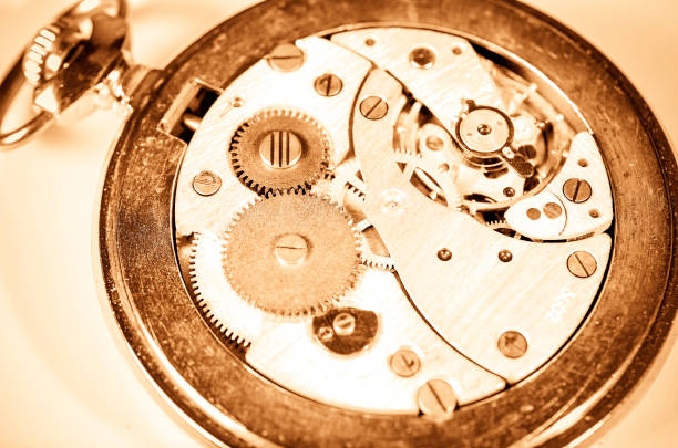 istock Gears old mechanical watches 1030503830