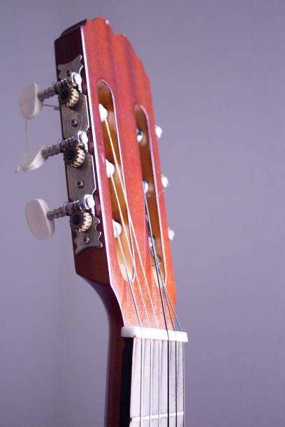 istock Part of musical instrument with strings. Spanish guitar 1030503854