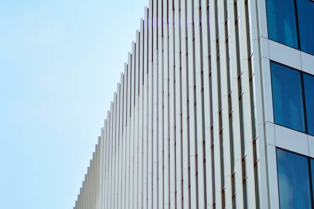 istock Glass curtain wall of modern office building 1030521830