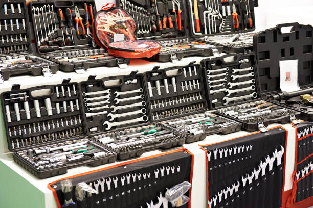 istock Tool kits for cars in store 1030530466