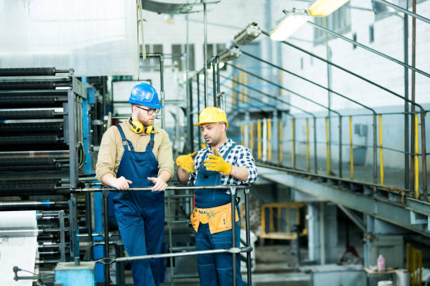 istock Team of factory workers 1030534530