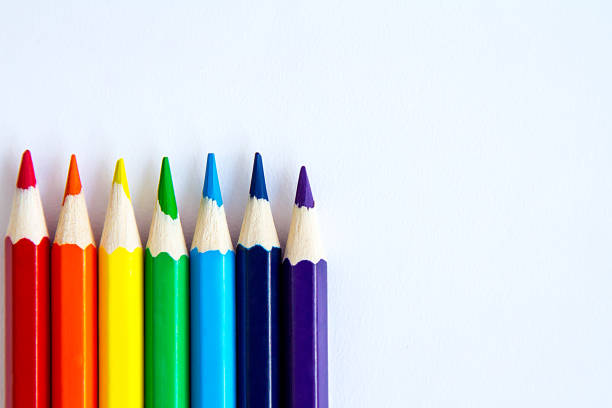 istock seven colorfull pencils on a what background 1030537252