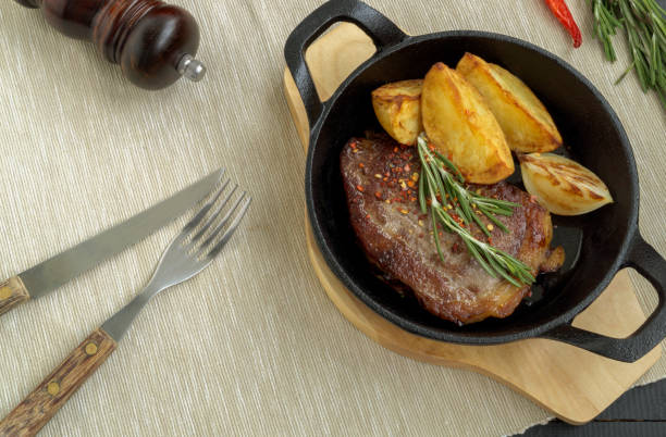 istock A roasted piece of meat. 1030542438
