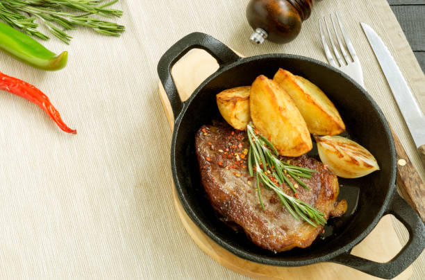 istock A roasted piece of meat. 1030542530