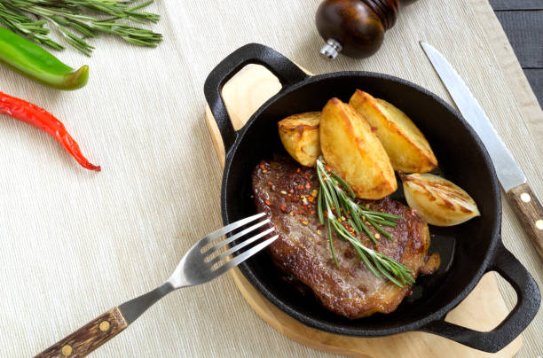 istock A roasted piece of meat. 1030542664