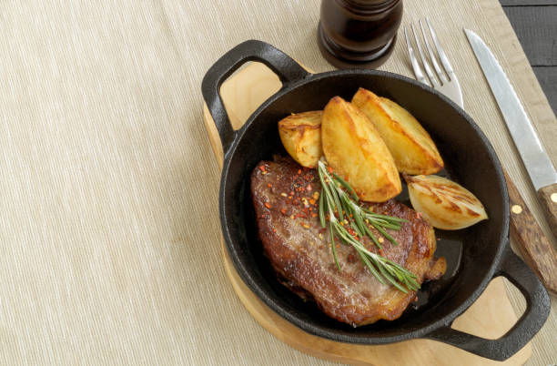 istock A roasted piece of meat. 1030542858