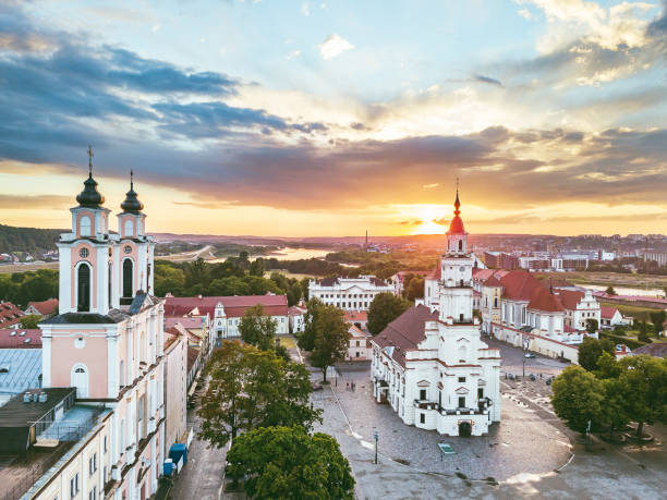 istock Buildings In City Against Sky During Sunset 1030591428