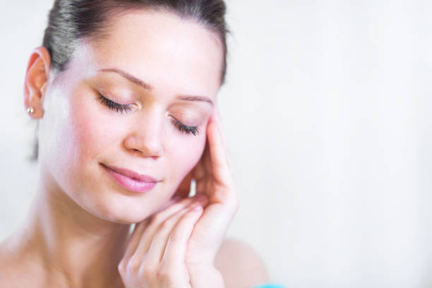 istock Beautiful young woman without make-up 1030591478