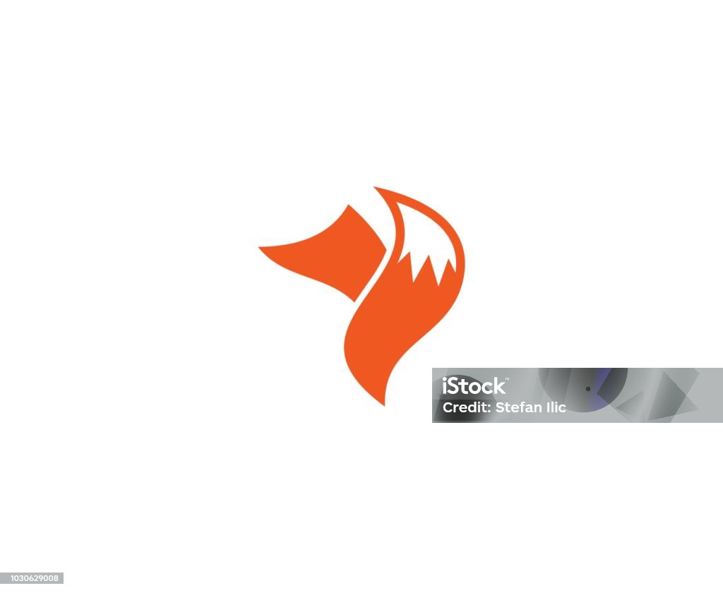 Icône de renard - clipart vectoriel de Renard libre de droits