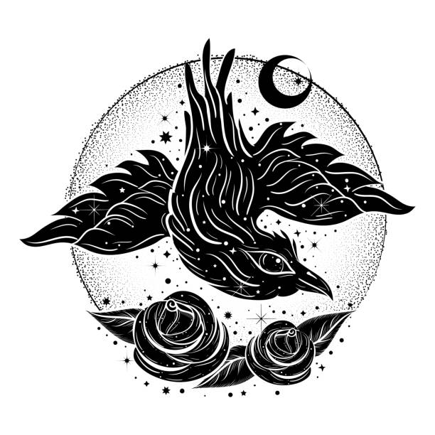 Tribal Crow Tattoo Illustrations, Royalty-Free Vector Graphics & Clip Art - iStock Tribal Crow Tattoo Illustrations, Royalty-Free Vector Graphics & Clip Art - iStock