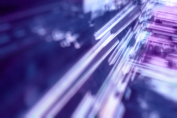 istock Defocused motion blurred blue and purple background 1030650964