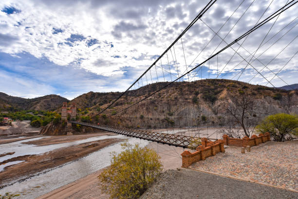 Puente Sucre on the Pilcomayo river, Bolivia