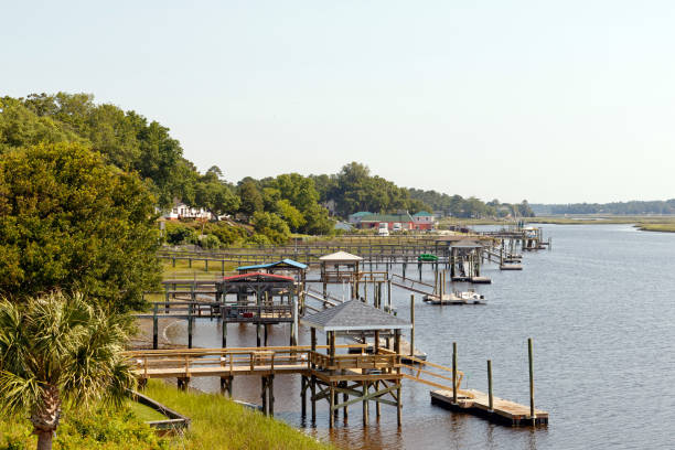 istock The Inter coastal waterway, Sunset Beach, North Carolina 1030675396