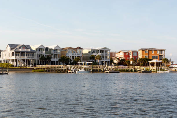istock Vacation rental homes on the water 1030675398