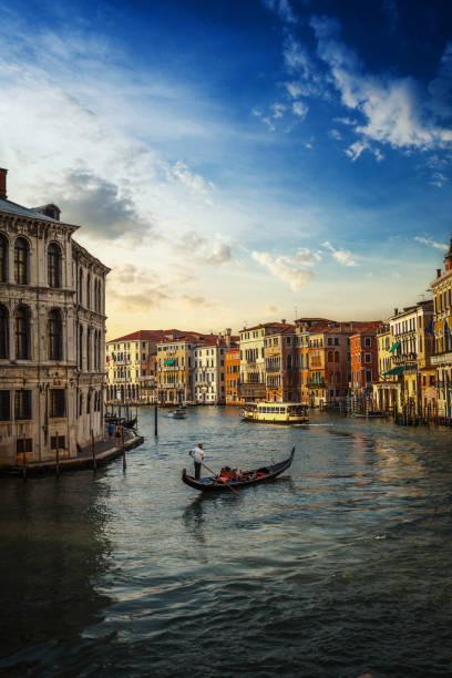 Canal Grande, Venice Canal Grande, Venice gondola traditional boat photos stock pictures, royalty-free photos & images