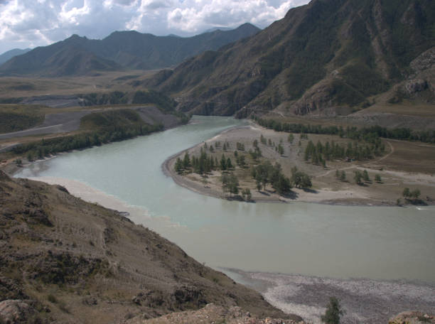 istock The Katun River. Mountain Altai. Southern Siberia. 1030713774