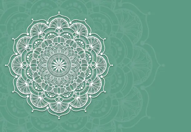 Photo of Abstract mandala graphic background