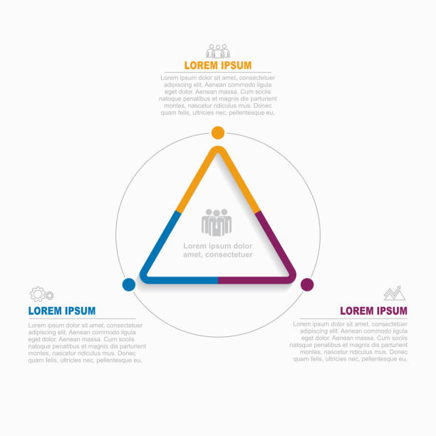 あなたのデータのための場所とインフォ グラフィック デザイン テンプレートです。ベクトルの図。 - 三角形点のイラスト素材／クリップアート素材／マンガ素材／アイコン素材