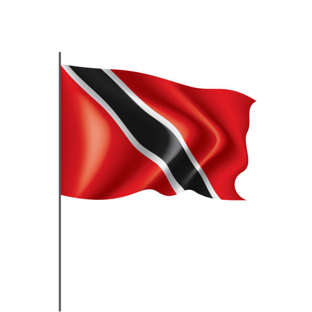 istock trinidad and tobago flag, vector illustration on a white background 1030766558