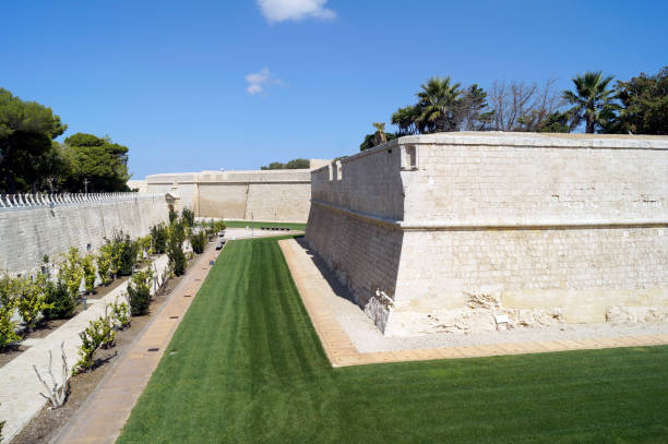 istock Fortified walls in Mdina 1030780382