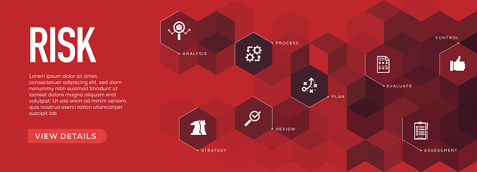 Risk Concept Banner Design Stock Illustration - Download Image Now