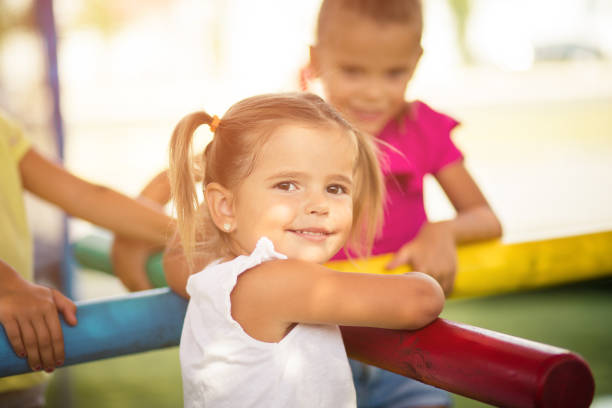 istock Happy child smiles on the face. 1030806978