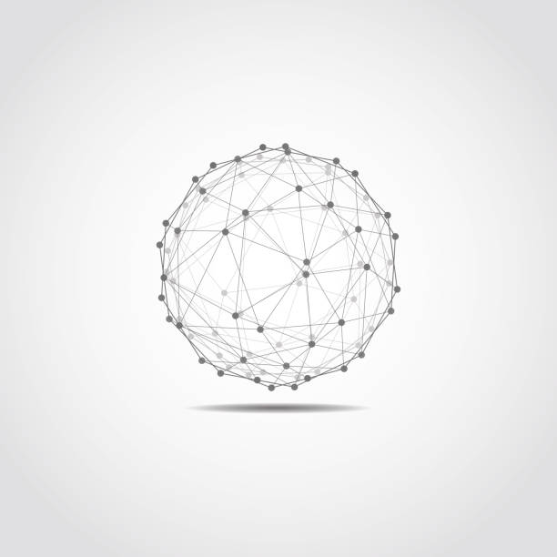 istock Global network connection. World map point and line composition concept of global business. Vector Illustration 1030816882