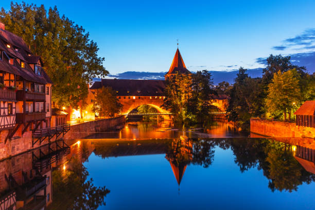 istock Evening scenery of Nuremberg, Germany 1030822618