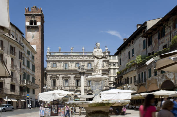 istock Delle Erbe Square in Verona. 1030840134