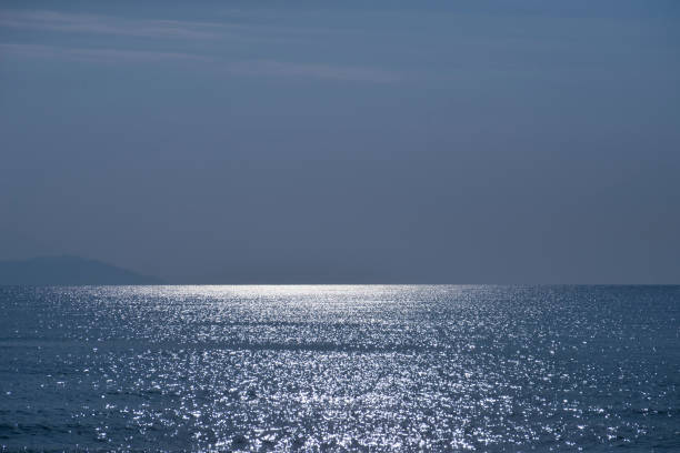 istock Sparkling horizon at sea water 1030842528