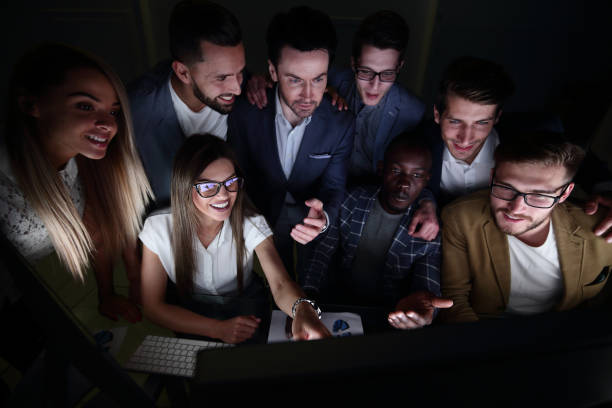 istock close up.business team discussing financial data 1030849962