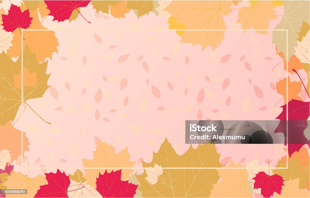 Abstract Fall Image Vector Abstract Autumn Backgroundvector Stock Illustration - Download Image ...
