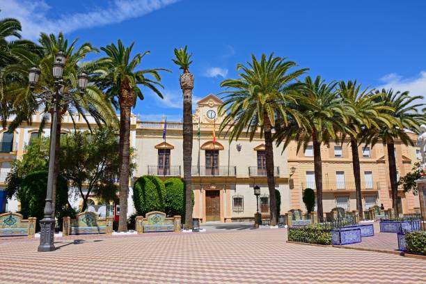 istock Town hall and park, Ayamonte. 1030858504
