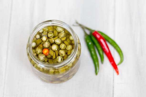 istock Homemade spicy thai chilli vinegar 1030871002