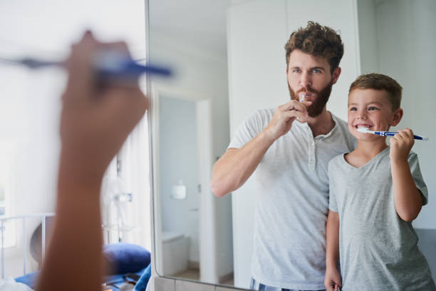 istock Giving their teeth a good clean 1030874354