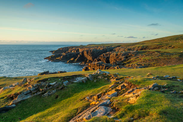 istock sunrise sceneries over Butt of Lewis 1030878314