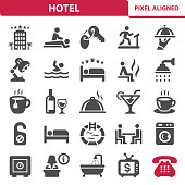 istock Hotel Icons 1030878578