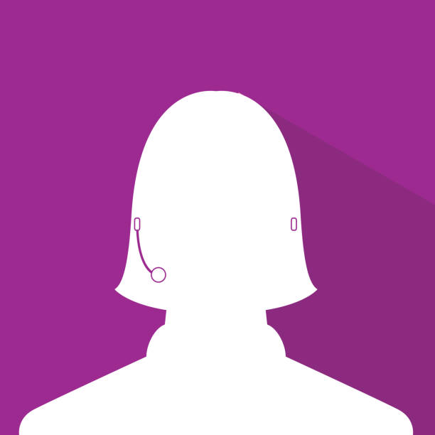 istock avatar head profile silhouette with shadow  call center female picture 1030887604
