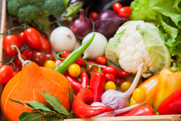 istock harvest raw eating healthy diet background closeup 1030894008
