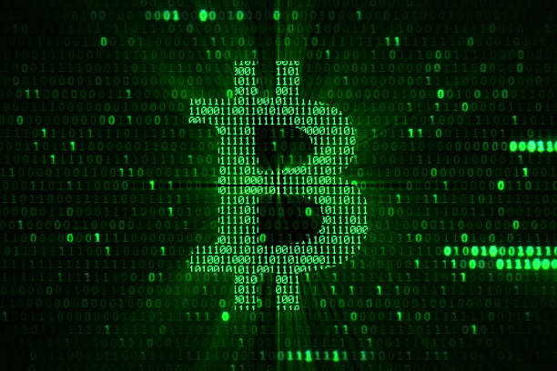 virtual green bitcoin symbol 