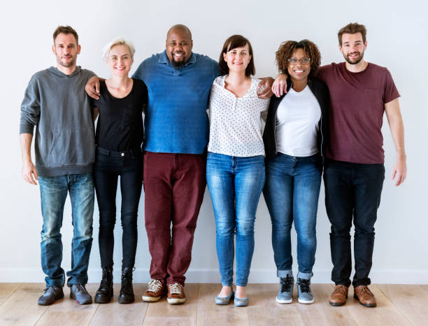 istock Happy diverse friends 1030911844