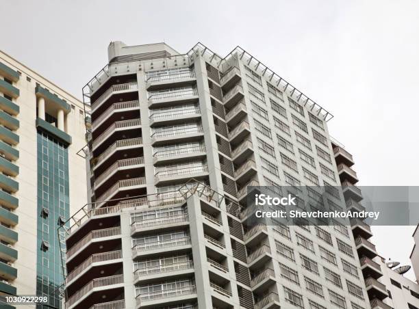 Watthana District Of Bangkok Kingdom Of Thailand Stock Photo - Download Image Now - Architecture, Balcony, Bangkok