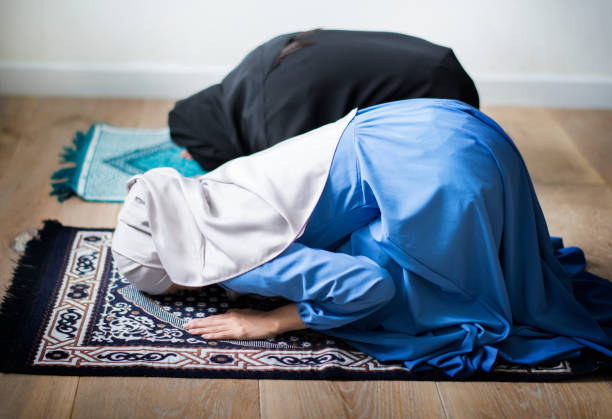 istock Muslim prayers in Sujud posture 1030941316