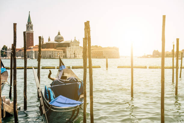 istock Typical Gondola in Venice, Italy 1030948280