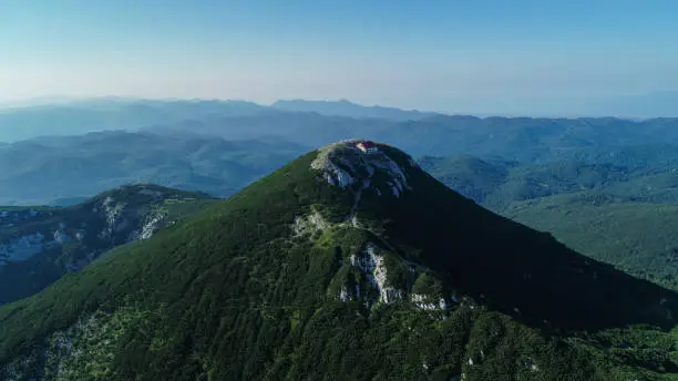Snežnik (Sneznik, Monte Nevoso) is a large mountainous area. It’s top Big Mount Snežnik (Veliki Snežnik: 1,796 m a.s.l) is the highest peak in the Dinaric Alps of Slovenia.