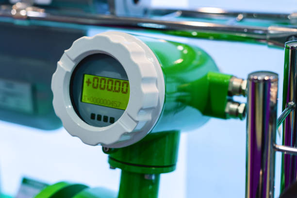 istock Electronic manometers. Modern instruments for measuring pressure. 1030960826