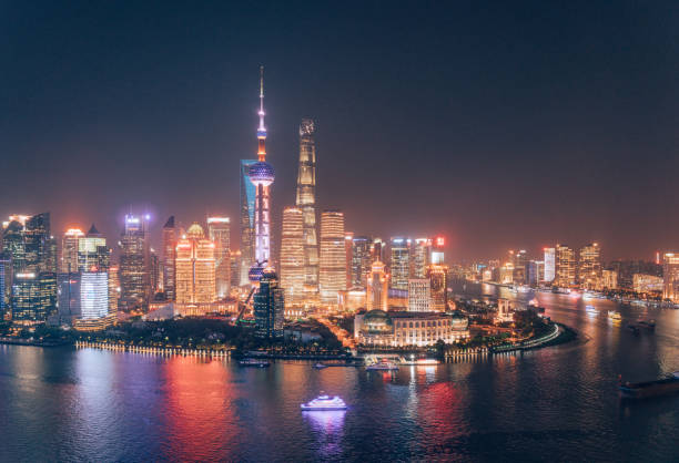 istock Skyline  of Shanghai, China 1030989148