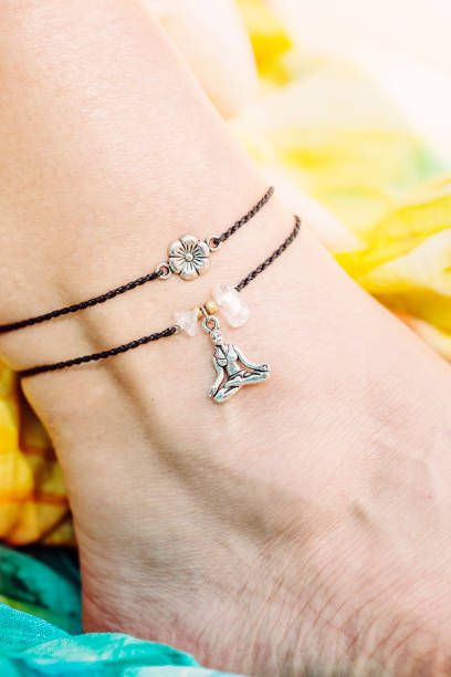 istock Female ankle with jewelry 1031001712